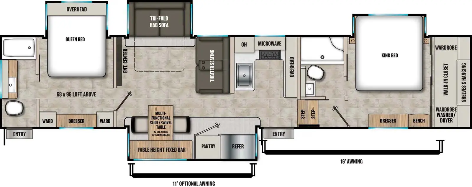 395DBL Floorplan Image